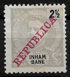 [No. 15-21 & 23-30 Overprinted "REPUBLICA", type D]