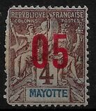 [Mayotte Postage Stamps Surcharged - See Also No. 158-168, type Q1]