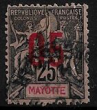 [Mayotte Postage Stamps Surcharged - See Also No. 158-168, type Q4]