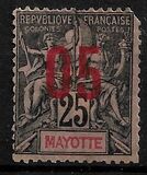 [Mayotte Postage Stamps Surcharged - See Also No. 158-168, type Q4]