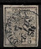 [Coat of Arms - Black Print on Colored Paper, type F]