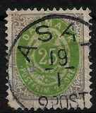 [Royal Emblem - New Drawing - Value in "ØRE" - Different Watermark, type G28]