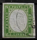 [King Victor Emmanuel II - This Issue Vary Greatly in Colour, type D]