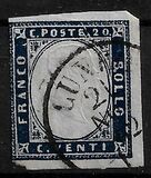 [King Victor Emmanuel II - This Issue Vary Greatly in Colour, type D7]