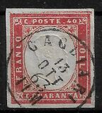 [King Victor Emmanuel II - This Issue Vary Greatly in Colour, Typ D10]