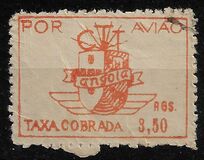 [Airmail - Coat of Arms of the Colony, प्रकार BA3]