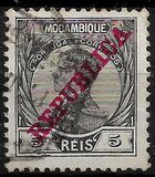 [King Manuel I of Portugal - Not Issued Stamps Overprinted "REPUBLICA", type O]
