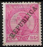 [King Manuel I of Portugal - Not Issued Stamps Overprinted "REPUBLICA", type O3]