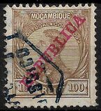 [King Manuel I of Portugal - Not Issued Stamps Overprinted "REPUBLICA", type O7]