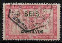 [War Tax Stamp of 1918 Surcharged in Green, type AB]