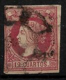 [Queen Isabella II - Colored Paper, type O2]