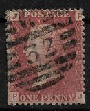 [Queen Victoria - Colored Control Letters in Corners, tipas I]