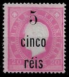 [No. 17 Surcharged, type C1]