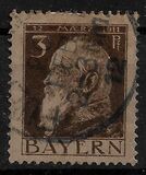 [The 90th Anniversary of the Birth of Prince Luitpold - Type I: Small 9 and no Foot on 1 in "1911". Type II: Large 9 and Foot on 1 in "1911", тип F]