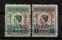 [Queen Wilhelmina - Postage Stamps of 1913-1914 Surcharged, type J3]