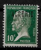 [French Postage Stamps Overprinted in Black, type B4]