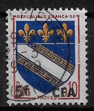 [Sello de Francia sobrecargado., tipo DI]