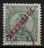 [King Manuel II of Portugal - Not Issued Stamps Overprinted "REPUBLICA", 類型 I2]