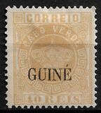 [Crown - Cape Verde Stamps Overprinted "GUINÈ" - New Colors, type A13]