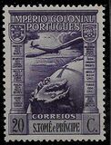 [Airmail - Previous Issues of 1938 of Angola Overprinted "CABO VERDE", veids AF1]