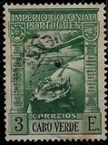 [Airmail - Previous Issues of 1938 of Angola Overprinted "CABO VERDE", veids AF5]
