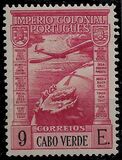 [Airmail - Previous Issues of 1938 of Angola Overprinted "CABO VERDE", veids AF7]