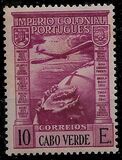 [Airmail - Previous Issues of 1938 of Angola Overprinted "CABO VERDE", veids AF8]