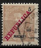 [Issues of 1898/1905 Overprinted &#34;REPUBLICA&#34;, tip AF5]