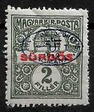 [Hungarian Express Stamp Overprinted, type C]