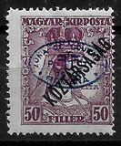 [Overprinted " Köztársaság", tip R1]