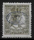 [Hungarian King Karl IV & Queen Zita Stamps of 1919 Overprinted, type N]