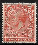 [King George V, 1865-1935 - New Watermark, tyyppi BZ5]