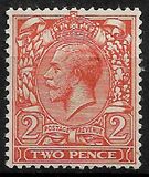 [King George V, 1865-1935 - New Watermark, tyyppi BZ5]