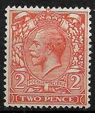 [King George V, 1865-1935 - New Watermark, tyyppi BZ5]