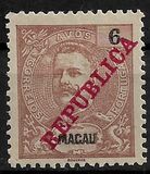 [Issues of 1898/1905 Overprinted &#34;REPUBLICA&#34;, tip AF6]