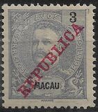 [Issues of 1898/1905 Overprinted &#34;REPUBLICA&#34;, tip AF3]