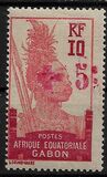 [Red Cross - Issues of 1910 Surcharged in Red, type N1]