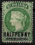 [Queen Victoria - Not Issued Stamps Surcharged. New Watermark, type B26]