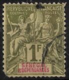 [Navigation & Commerce - Inscription: "SENEGAL DÉPENDANCES", type XXY12]