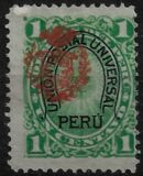 [Peru Postage Stamps Overprinted, type B]