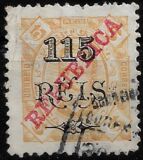 [Issues of 1902 Overprinted "REPUBLICA" Diagonally, type S]