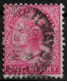 [Adelaide Post Office - Queen Victoria, 유형 E7]