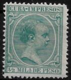 [Newspaper Stamps - King Alfonso XIII, type M18]