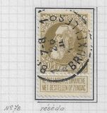 [King Leopold II. New issue, Tipe AH]