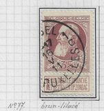 [King Leopold II. New issue, Tipe AJ]