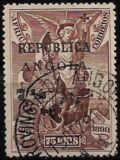 [Vasco da Gama Issue - Postage Stamps from Portuguese Africa Surcharged &  Overprinted "REPUBLICA - ANGOLA", type M5]