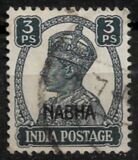 [King George VI, 1895-1952 - India Postage Stamps Overprinted "NABHA", type H]