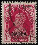 [King George VI, 1895-1952 - India Postage Stamps Overprinted "NABHA", type G3]