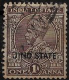 [King George V, 1865-1936 - India Postage Stamps Overprinted "JIND STATE", type H3]