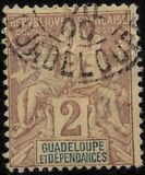 [Inscription: "GUADELOUPE ET DEPENDANCES", type G1]